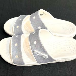 Classic Crocs Glitter Sandal women’s 8